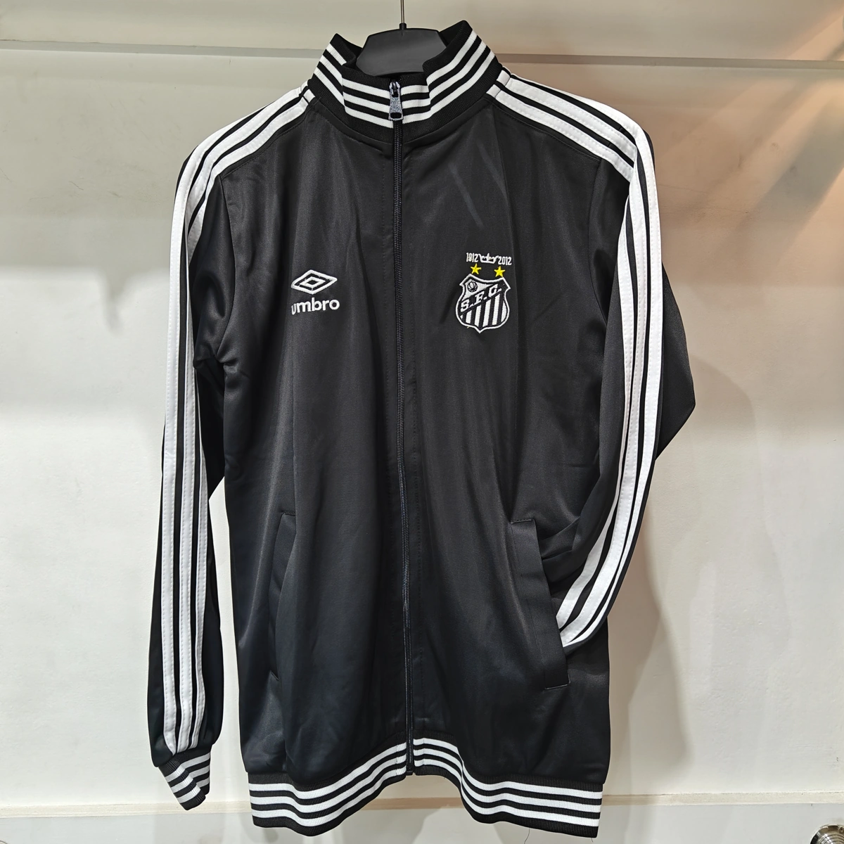 Santos Premium Track Jacket – Black