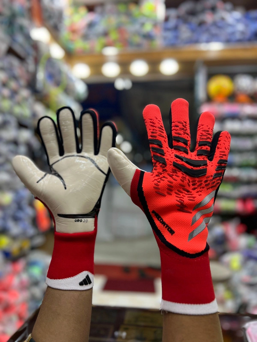 Adidas Predator Pro Red & Black Goalkeeper Gloves